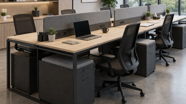 New office desks for modern and efficient workspaces in Chicago office environment
