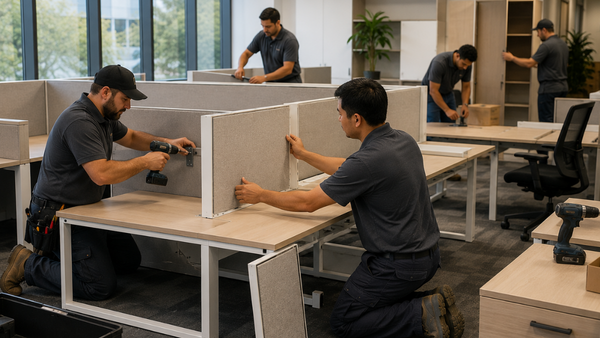 Office Furniture Installation Mistakes That Slow Teams