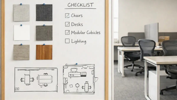 Office furniture shopping list planning guide