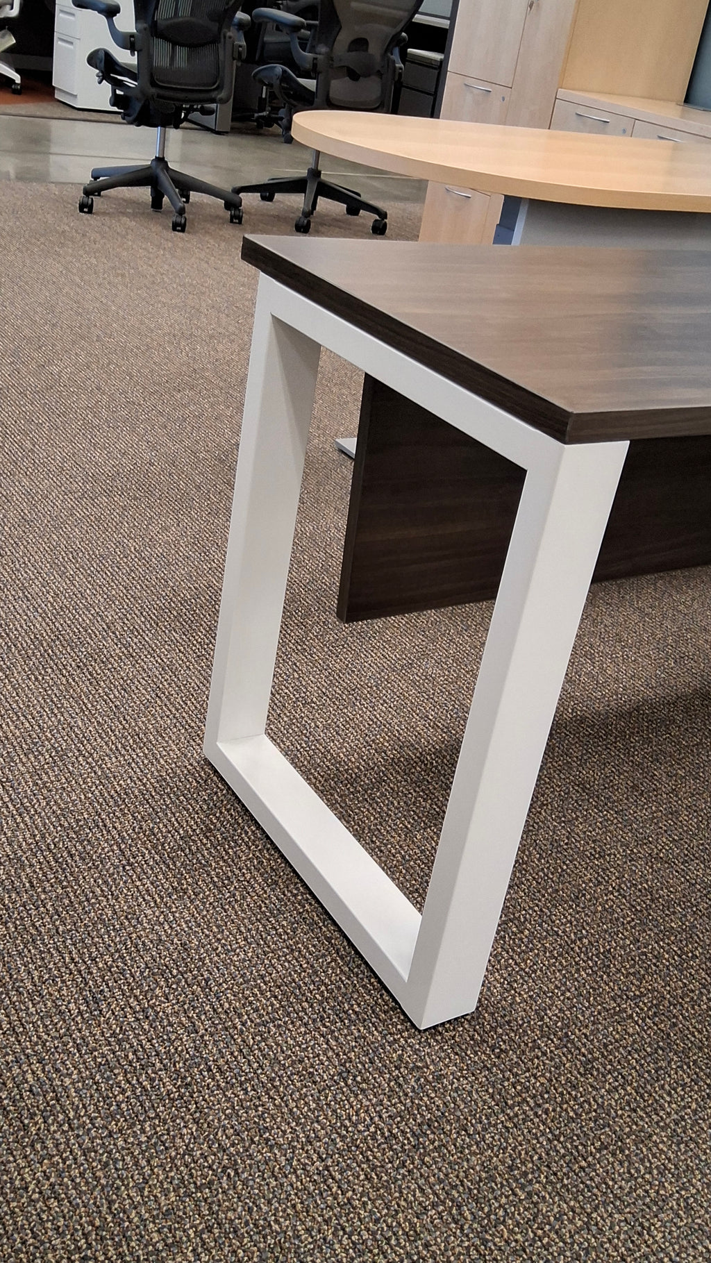 L-Shaped Desk Refurbished