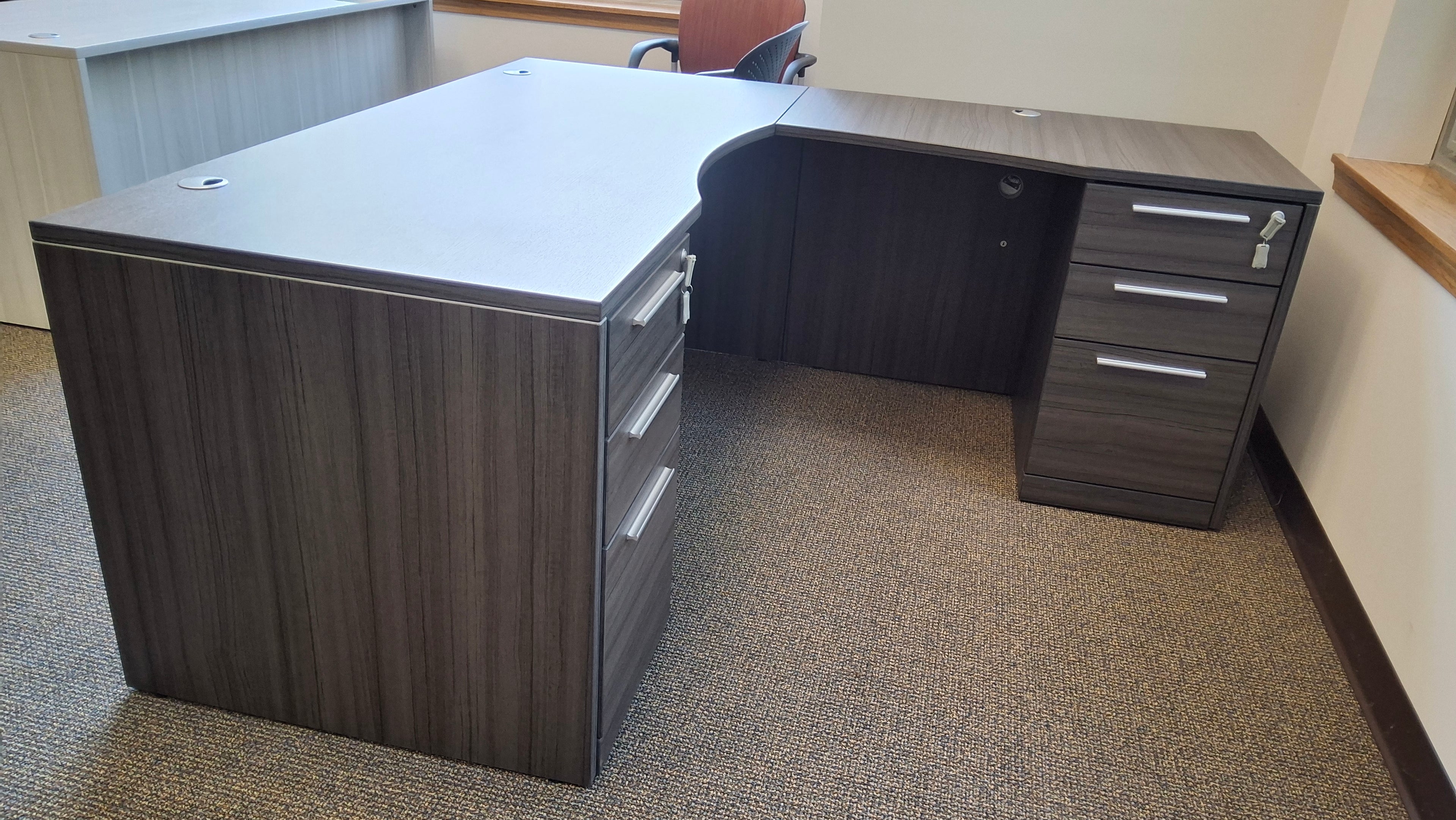 CorpDesign  L-Shaped Desk New