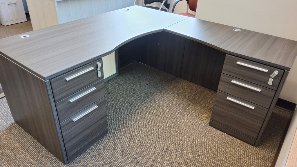 CorpDesign  L-Shaped Desk New