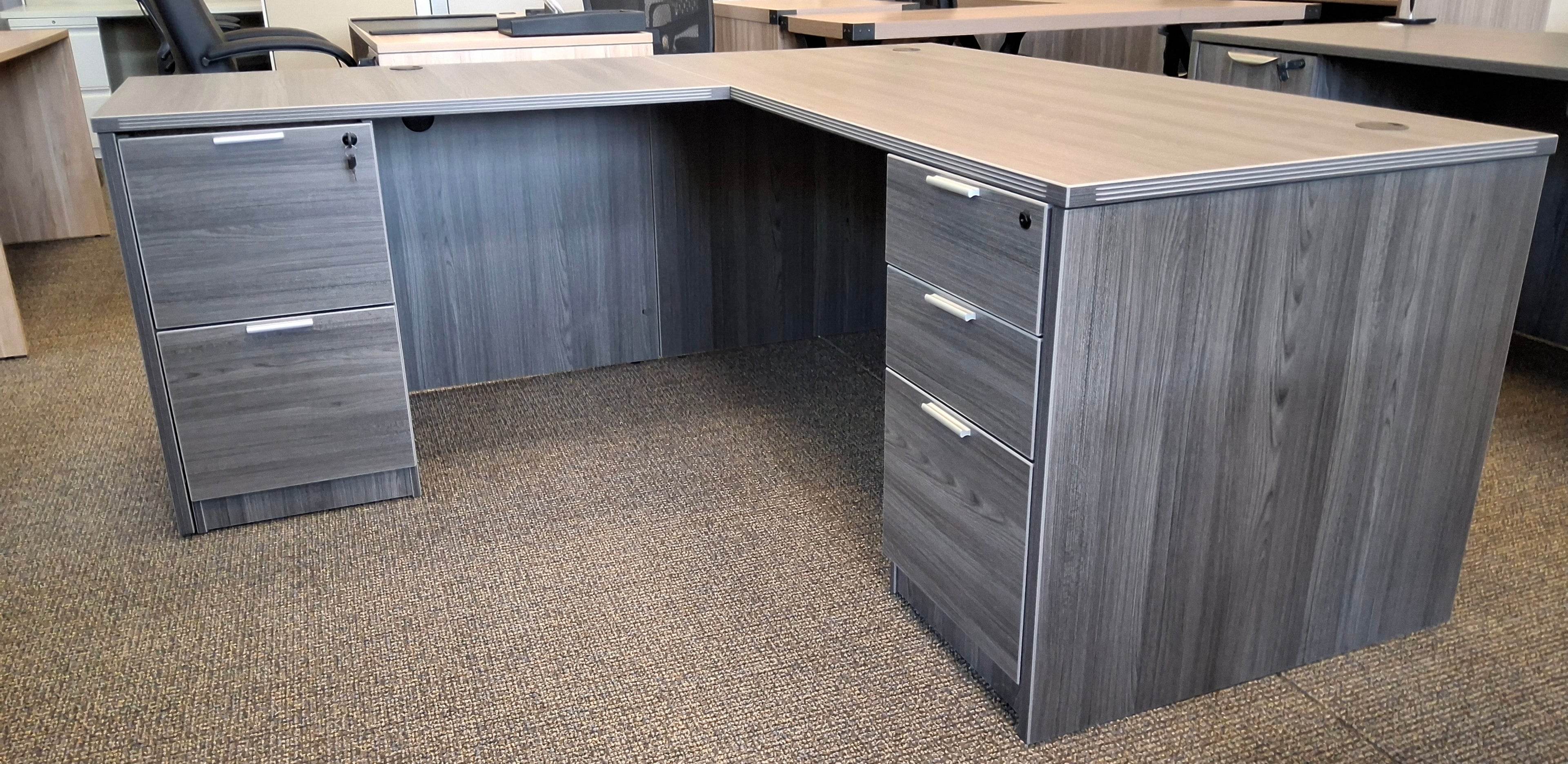 i5 Industries Kai L-Shaped Desk New