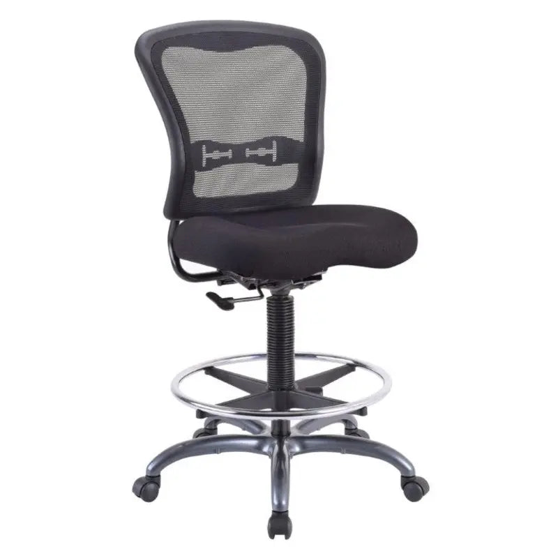 Mesh Back Drafting Stool