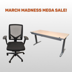 Allsteel Relate Task/Executive Chair & Steelcase Ology Sit Stand Table